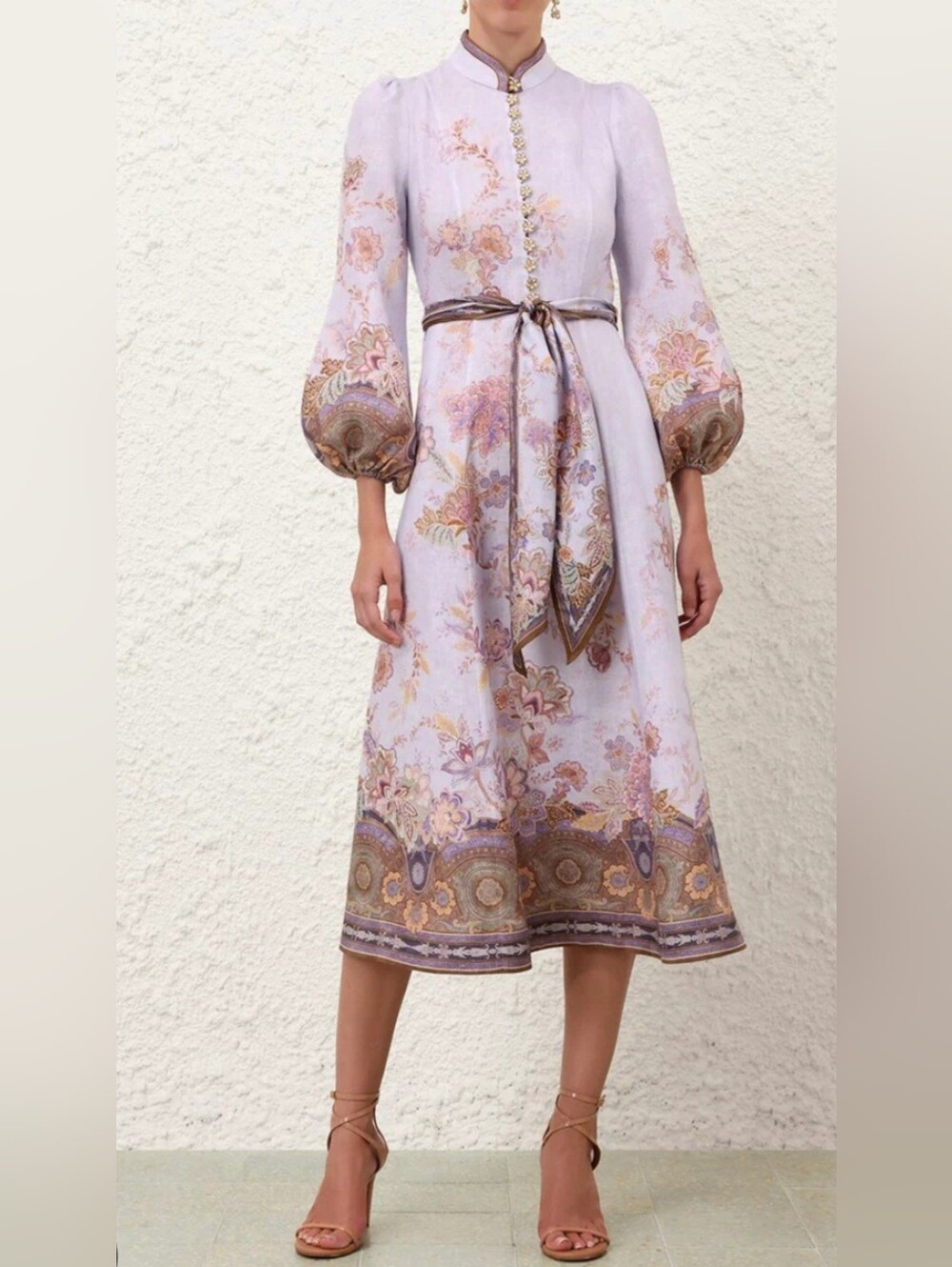 Zimmermann Floral Midi Dress